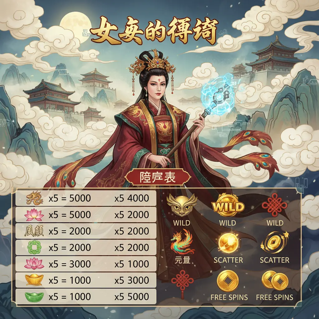 老虎機賠率表 - 女王的傳奇