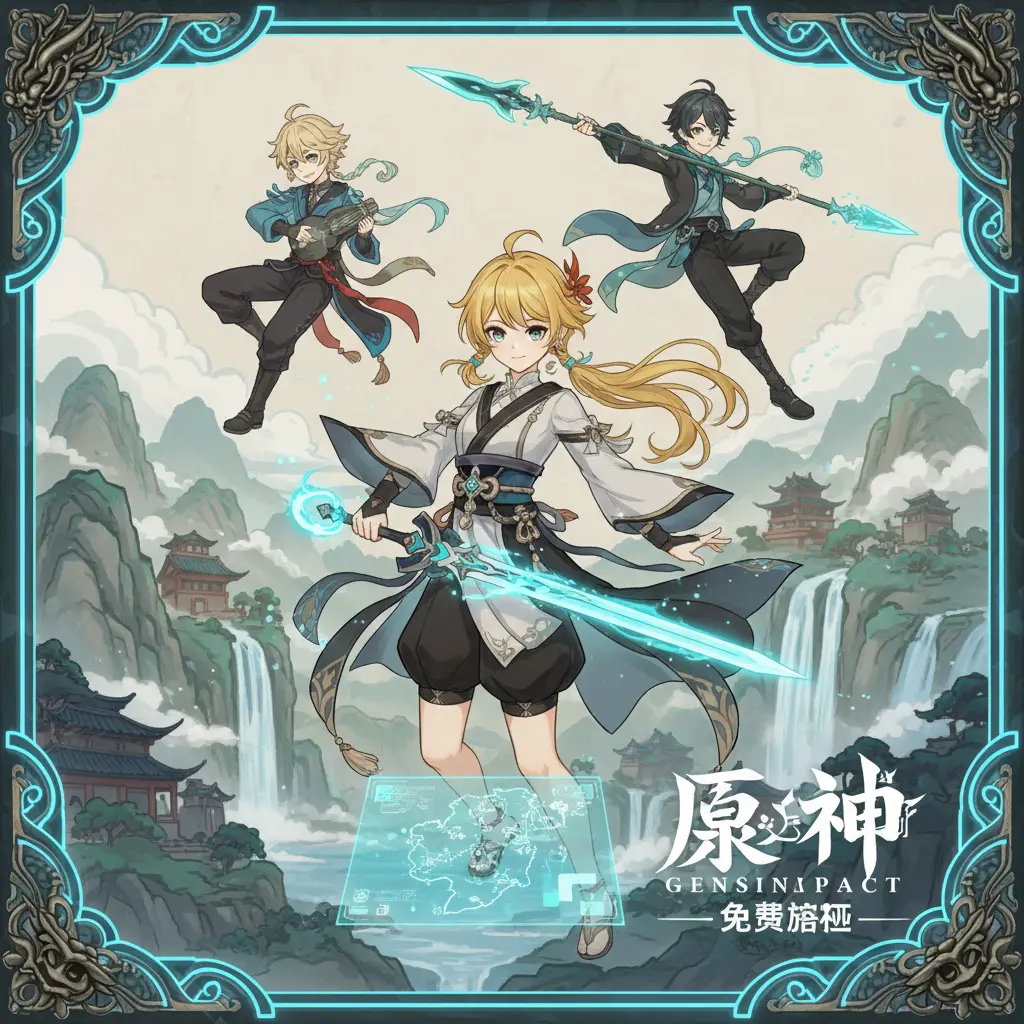 免費遊戲 - Genshin