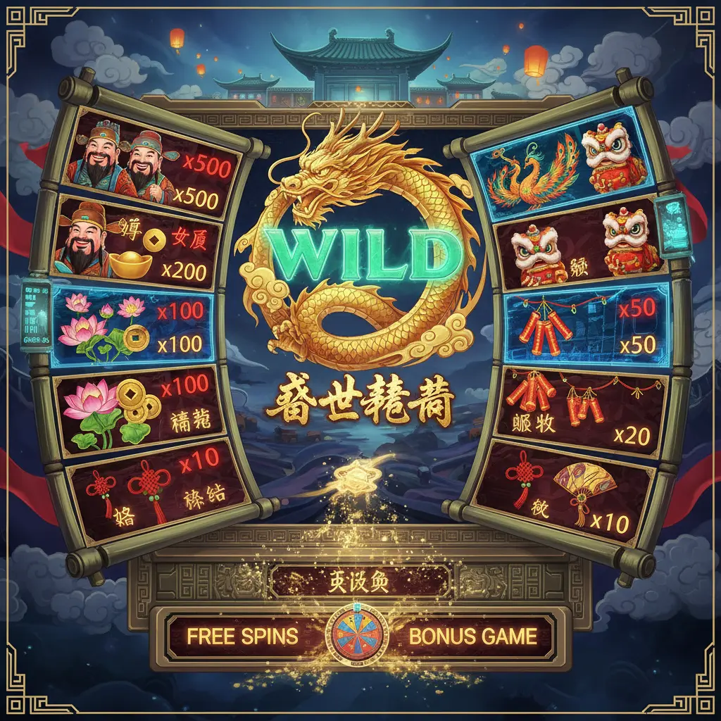 老虎機賠率表 - 盛世慶典